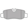 MERCE 44742OO12O Brake Pad Set, disc brake